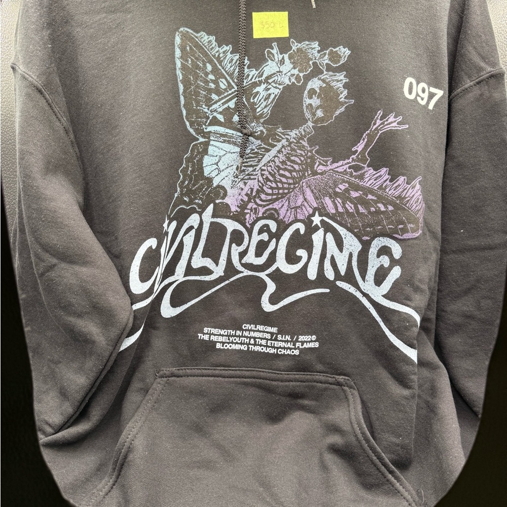 Chillregime Black Graphic Men's Sweater